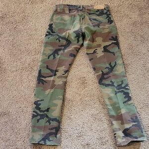 Ladies Ralph Lauren Green Camouflag Pants
